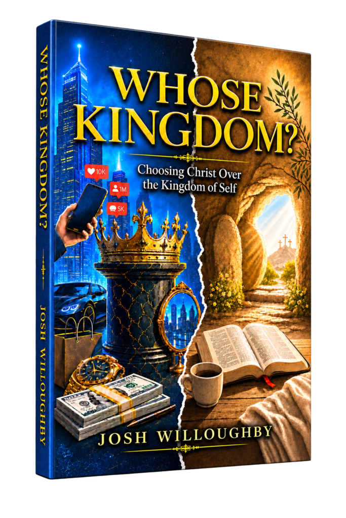 3D mock-up of Whose Kingdom? by Josh Willoughby
